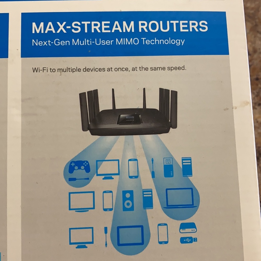 LINKSYS Max-Stream with MU-MIMO Technology Router - Picture 11 of 11